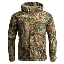 XXL Waterproof Windproof Hooded Camo Hunting Jacket Lightweight Outdoor Gear