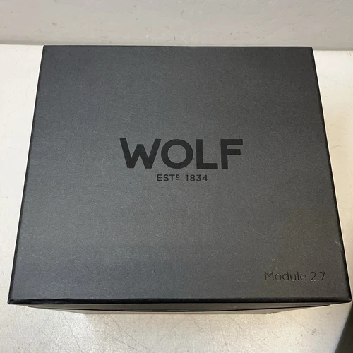 (LEER) Enrollador de Reloj Wolf Viceroy - Módulo 2.7 - Cuero - Cerradura y Llave - Ex. Estado. - Imagen 14 de 16