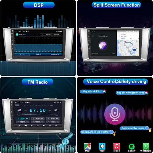 Android 13 Car Stereo for Toyota Camry 2006-2011 10" 2+32GB CarPlay/AA GPS - Picture 4 of 8