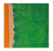 Paolo Masi Opera anno 2008 Smalti e Acrilici su cartoni ondulati 40x40cm Quadro