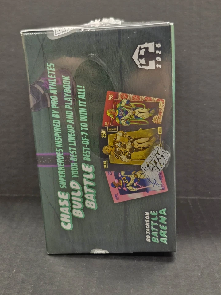 2026 BO JACKSON BATTLE ARENA RELEASE DAY BLASTER KEN GRIFFEY JR THE KID PROMO - Image 2 of 4