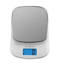NUTRI FIT Food Kitchen Scale Digital Grams and Ounces Ultra Slim Scale Portable