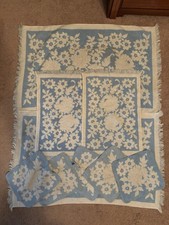 Vintage 9 Royal Velvet von Fieldcrest blaue Blumen Bade- & Handtücher & Waschlappen