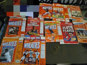 10 (Empty) Wheaties Boxes  Collectible