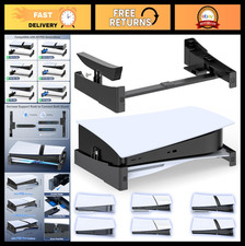 PS5 Horizontal Stand for Disc & Digital Consoles - Stable Base with Upgraded Sup