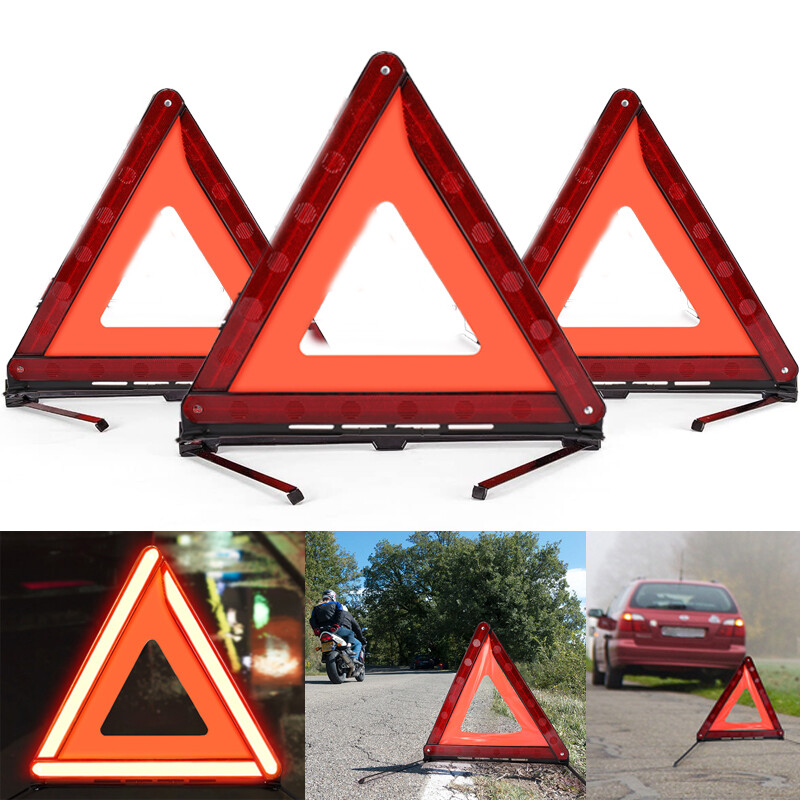Reflective Panel Road Safety Roadside Car Emergency Tripod Sign Warning