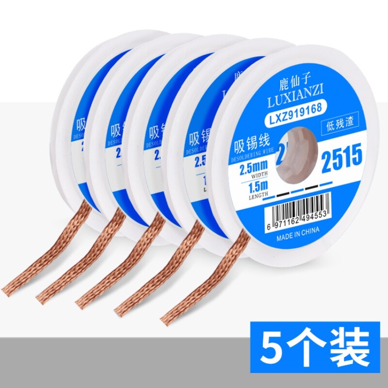 Entlötzopf Lötdocht 1,5 Mm Welsolo Entlöter Entlöten Zopf Docht Drahtmop Löten Welsolo Entlöten 1,5mm