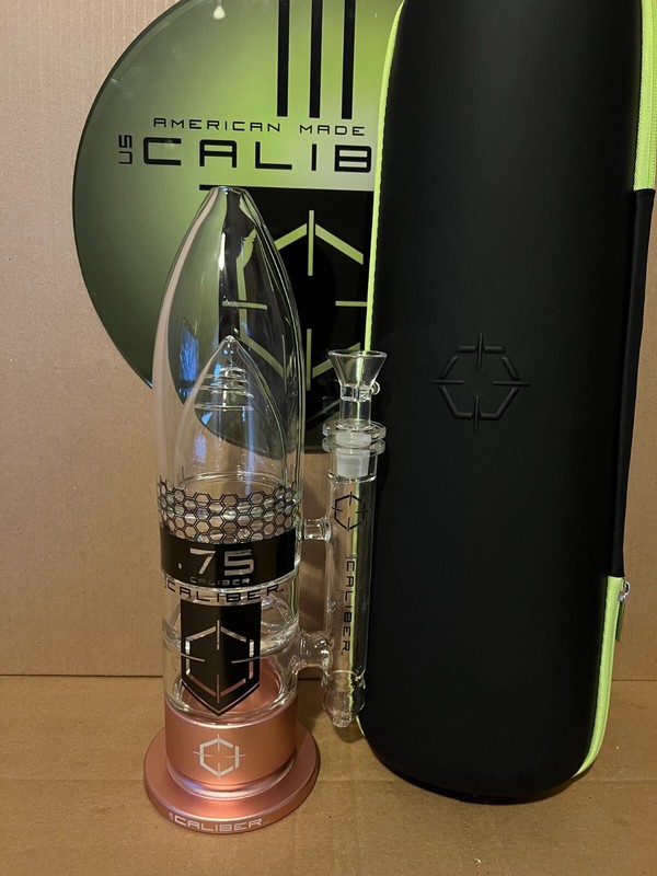 NEW 13" Caliber Glsss Bong Water Pipe Hookah Thick USA Made Durable Heavy Piece