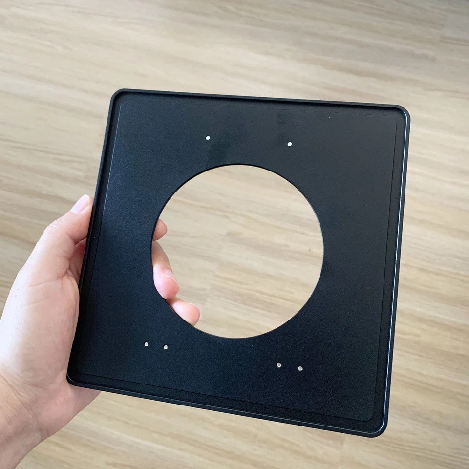 Metal Lens Board Adapter for Toyo View 158x158mm to 96x99mm Linhof Technika - Image 2 of 4