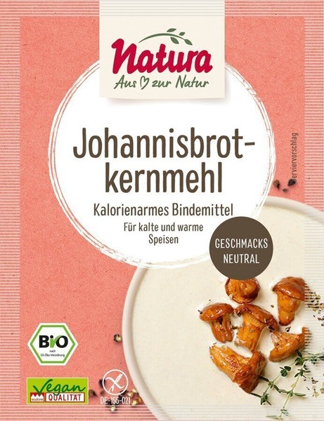 Natura Bio Johannisbrotkernmehl 30G - Verdickungsmittel, Geliermittel, E410-image