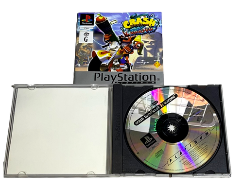 Crash Bandicoot 3 Warped PS1 PS2 PS3 (Platinum) PAL *Complete* - Picture 3 of 4