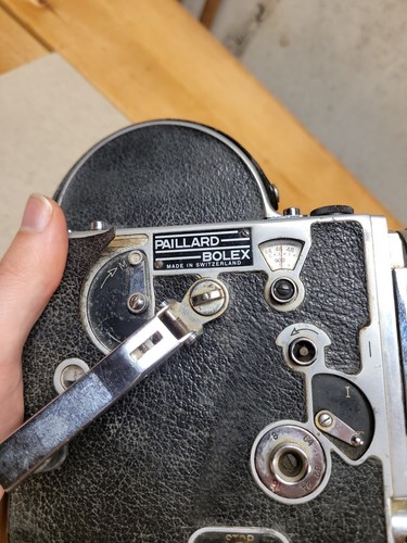 Exceptionally Rare Bolex Paillard H16 Deluxe 16mm Cine Movie Camera W 3 Lenses - Picture 15 of 24