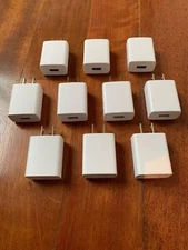 10x New USB Wall Charger AC Adapter 1A. Lowest Price in USA 10-Pack
