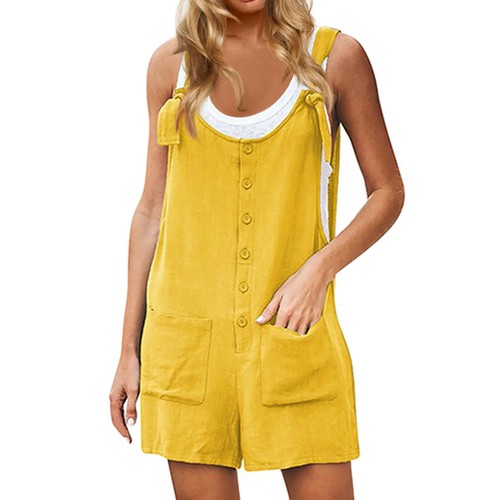 Girls' High Street Solid Color Jumpsuit Casual Loose Fitting Retro Solid - Picture 10 of 29