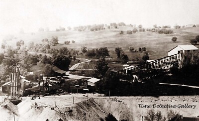 Moore Mine, Jackson, Amador County, California - c1890 - Historic Photo Print