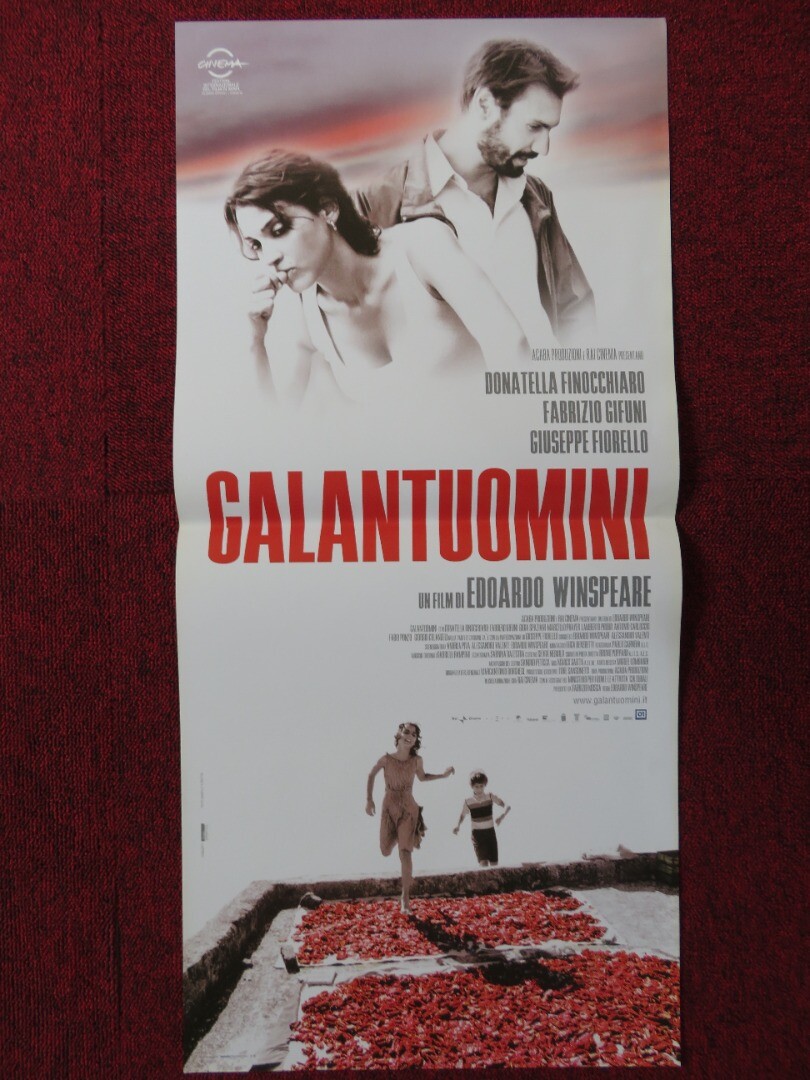 Locandina originale film Galantuomini (2008) - Regia di Edoardo Winspeare