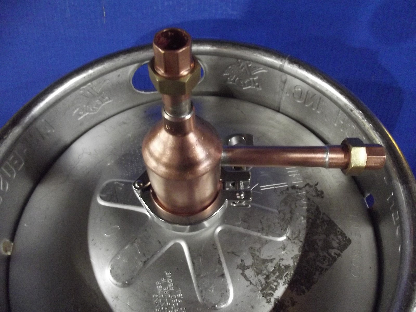 Thumper Doubler Beer Keg Kit whiskey Moonshine Still Head 2" x 1/2