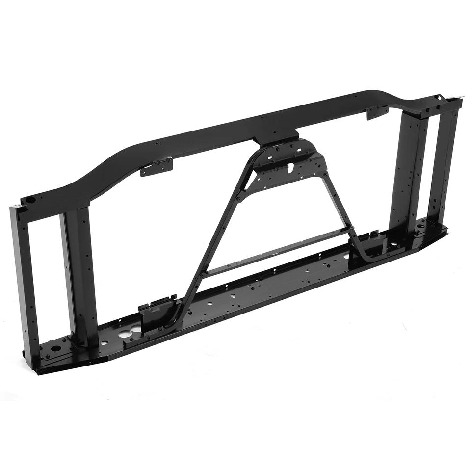 Black Radiator Support Assembly For Silverado/ Sierra 2500HD 3500 Classic 03-07 - Image 2 of 4