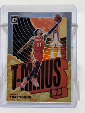 2021-22 Panini Donruss Optic - T-Minus 3, 2, 1 Holo Prizm #13 Trae Young