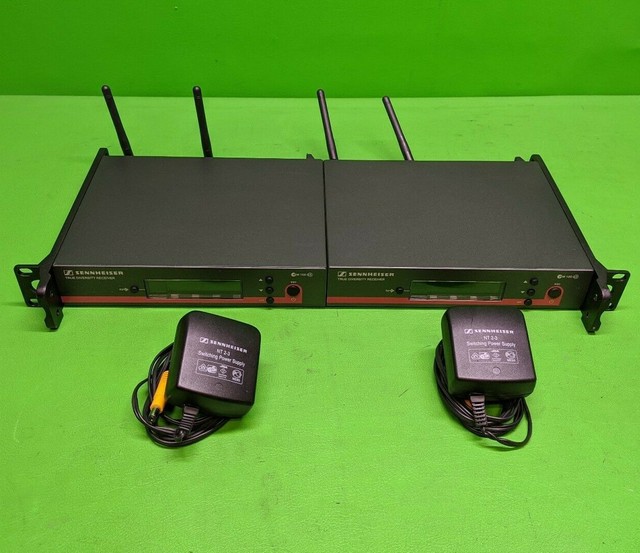2 Sennheiser ew 100 G3 True Diversity Receiver EM 100 G3 Range-B2 626-662 MHz | eBay
