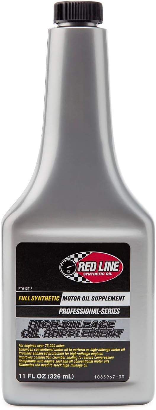 Red Line 17018 Full Synthetic High Mileage Oil Supplement (6 Pack)