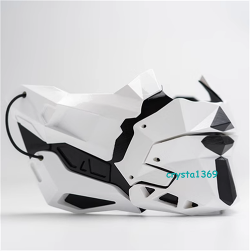 Cyberpunk Half-face Mask Ninja Protective Gear Mask Shooting Cosplay Props Masks - Picture 4 of 13