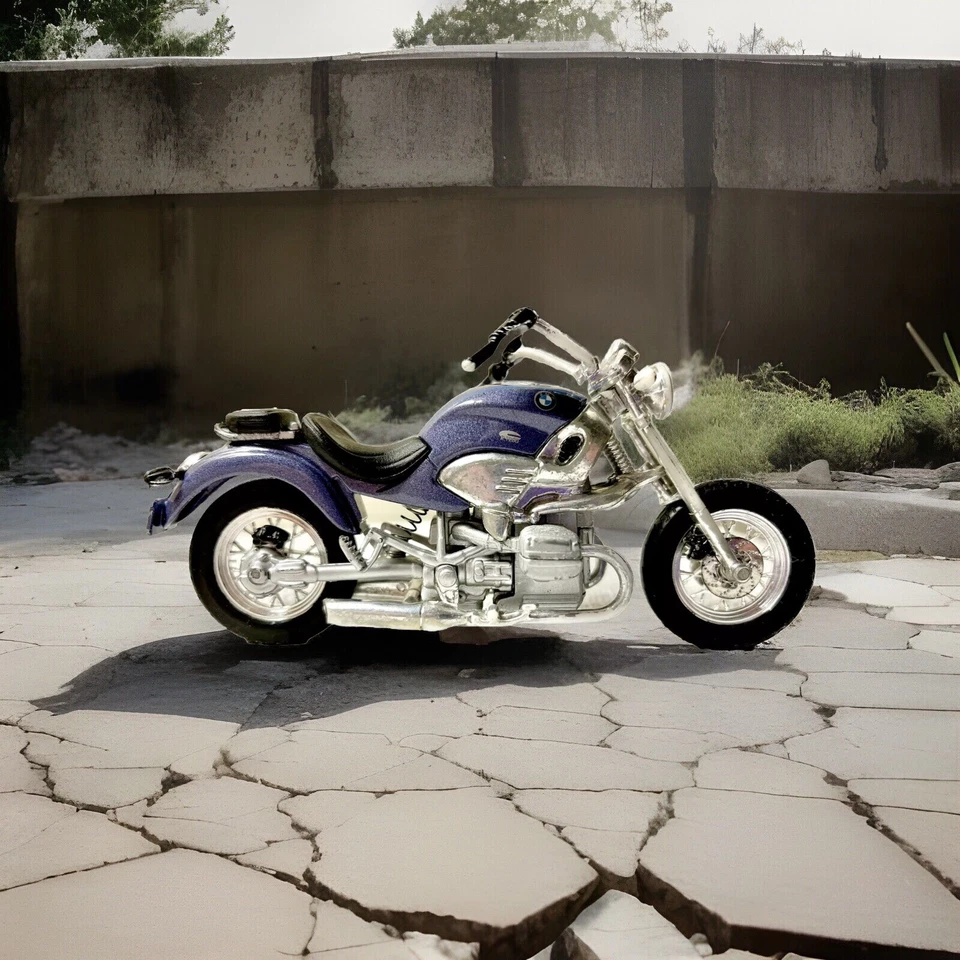 bmw motorcycles Small Scale (BMW - R 1200) Blue / Gray Color ￼ - Image 2 of 4