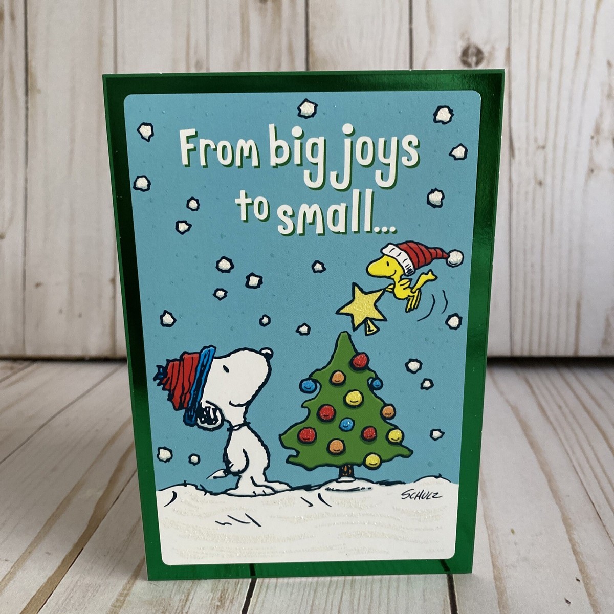 Snoopy Christmas Tree Star