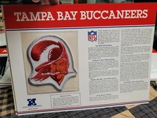 Tampa Bay Buccaneers NFL team logo patch Willabee & Ward