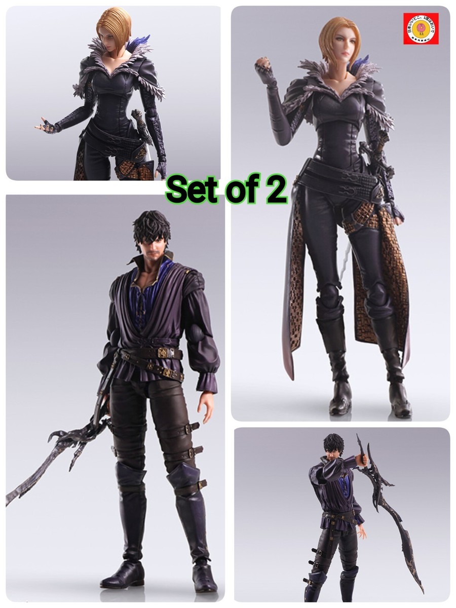 Final Fantasy XVI BRING ARTS Barnabas Zalm, Benedicta Herman Set