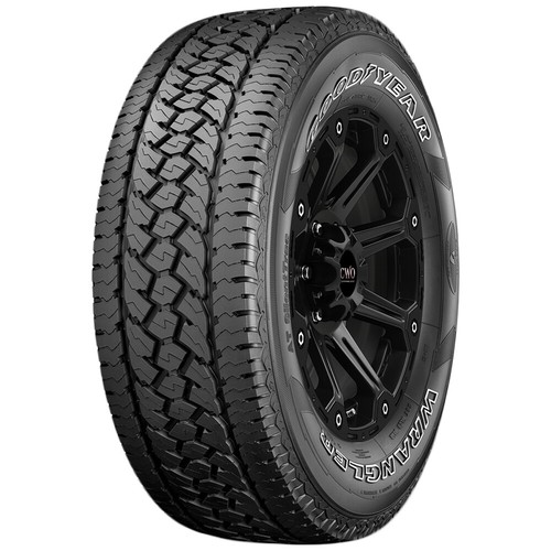 255/70R16 Goodyear Wrangler AT SilentTrac 111H SL White Letter Tire | eBay