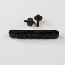 ABR Style Thumbwheel Tune-O-Matic Bridge in Black