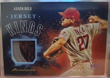 2020 Panini Diamond Kings Aaron Nola Jersey Kings /20 FOTL Purple Exclusive