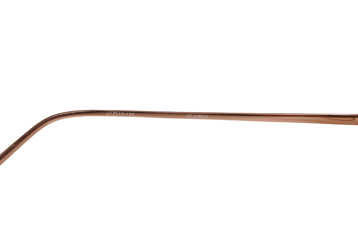 Linda Farrow Women Fontaine C6 Round Sunglasses Rose Brown  display picture 2