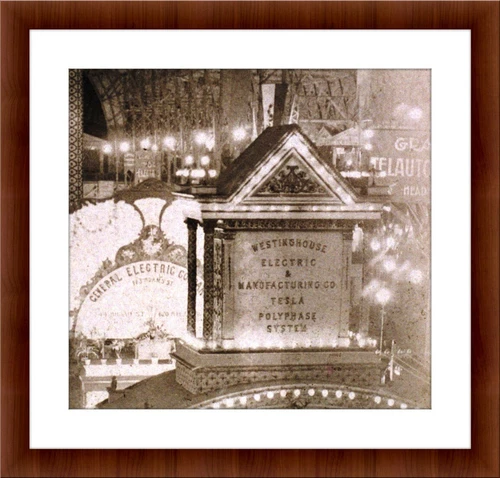 Nikola Tesla Worlds Fair Westinghouse Electric Tesla Polyphase Photo Wall Art