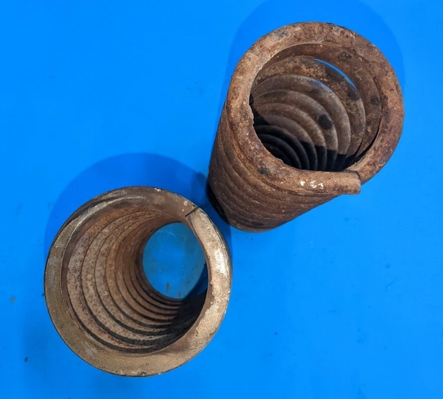 1959 Mercedes Benz Ponton W121 Front Coil Spring Springs Set Ponton 190b W120  - Image 4 of 4