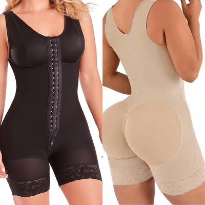 Fajas Colombianas Reductoras Shapewear Post Surgery Postpartum Body Shaper