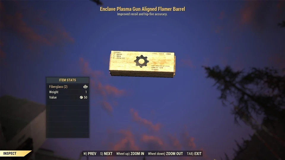 Enclave plasma gun aligned flamer barrel. Xbox