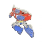 Transformers Optimus Prime Ready for Battle Enamel Pin Multi-Color