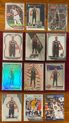 Kevin Durant 12 card lot - Mosaic, Prizm, Hoops, Revolution, Select Certified ++
