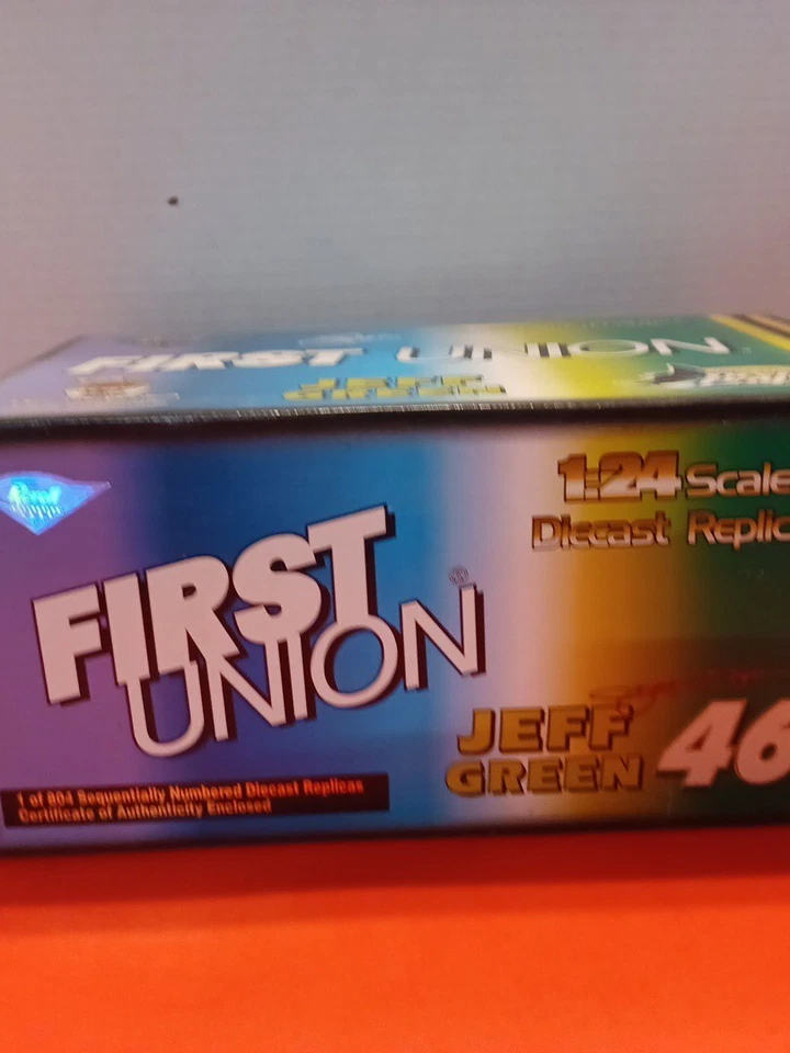 1:24 Revell NASCAR Diecast - Jeff Green First Union Tampa Bay Rays Monte Carlo Foto 2 de 4