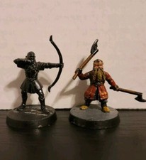 Legolas  Gimli Fellowship Lord Of The Rings Plastic Games Workshop Warhammer