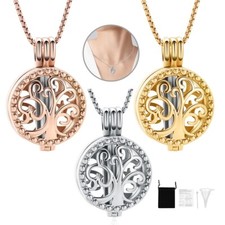 Tree of Life Urn Necklaces for Ashes Cremation Jewelry for Ashes Memory Jewelry