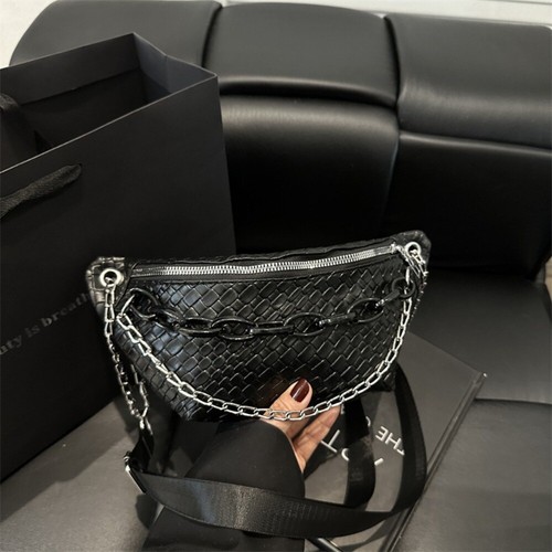 Solid Color Leather Fanny Packs Crossbody Bag Crossbody Waist Pack Street - Picture 10 of 14