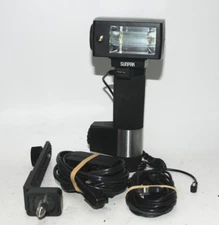 Sunpak Auto 511 Thyristor Flash w/ Adaptor & Sync Cables Sold AS-IS.