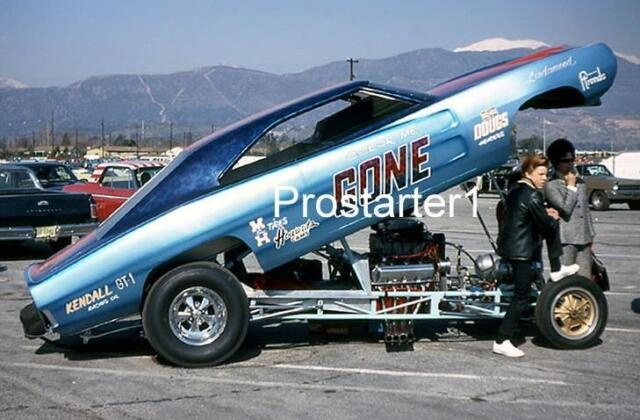 4x6 Color Drag Racing Photo Roger Lindamood COLOR ME GONE 1969 Charger Funny Car