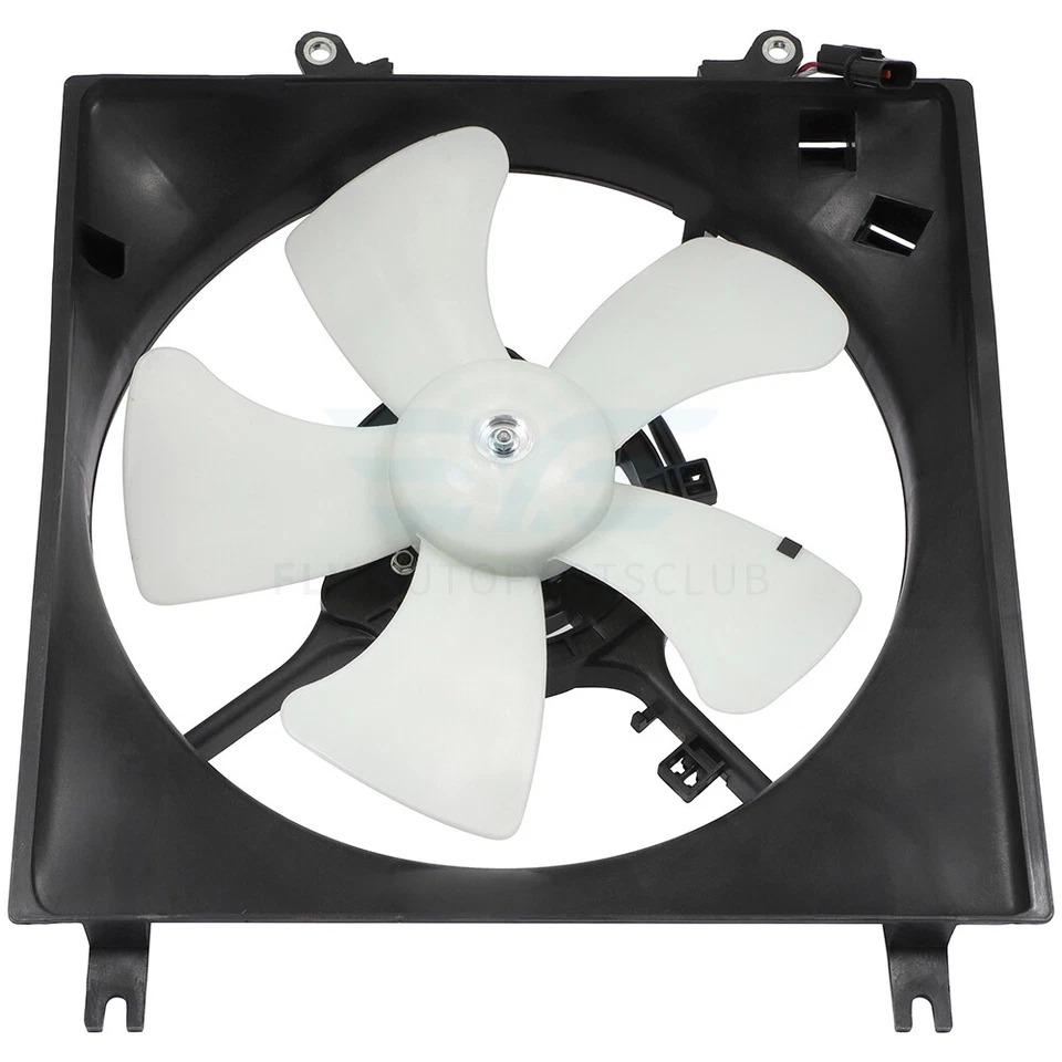 Conjunto de ventilador de refrigeración del radiador del motor 620-307 para Mitsubishi Mirage l4 1997-2002 Foto 4 de 4