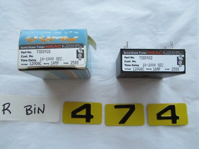 SSAC SOLID STATE TIMING RELAY TSDS422
