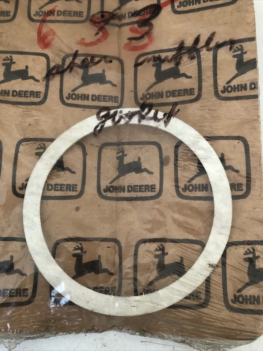 GENUINE JOHN DEERE MUFFLER GASKET R42375 NEW OEM | eBay
