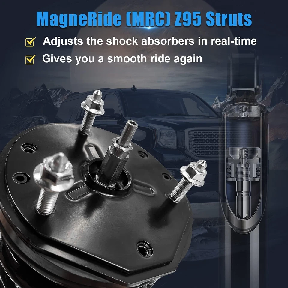 OEM Front Strut Assy Shock For Cadillac Escalade GMC Yukon Magneride 580-435 Foto 4 de 4